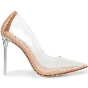 BNIB STEVE MADDEN VALA Pump CLEAR 9.5